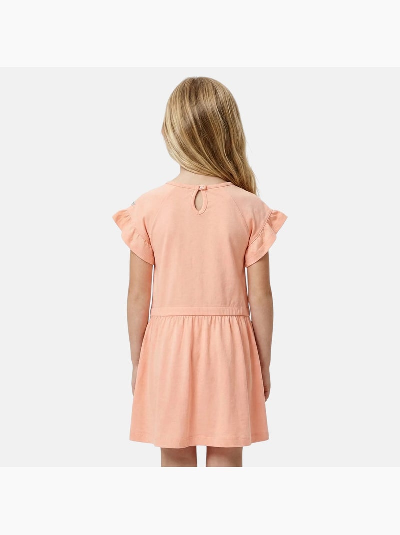 Lee Cooper - Robe fille manches courtes Saumon - Kiabi