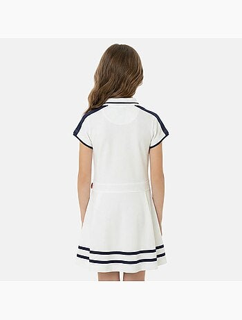 Lee Cooper - Robe fille style polo manches courtes