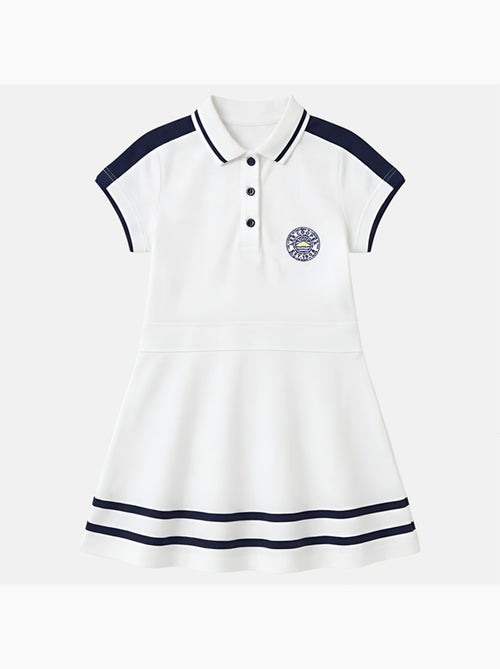 Lee Cooper - Robe fille style polo manches courtes - Kiabi