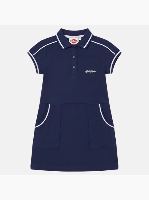 Lee Cooper - Robe fille style polo manches courtes - Kiabi