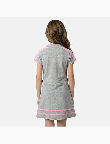 Lee Cooper - Robe fille style polo manches courtes