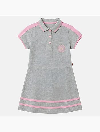 Lee Cooper - Robe fille style polo manches courtes