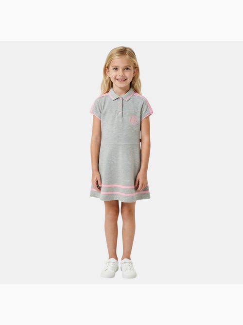 Lee Cooper - Robe fille style polo manches courtes - Kiabi