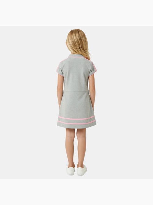 Lee Cooper - Robe fille style polo manches courtes - Kiabi
