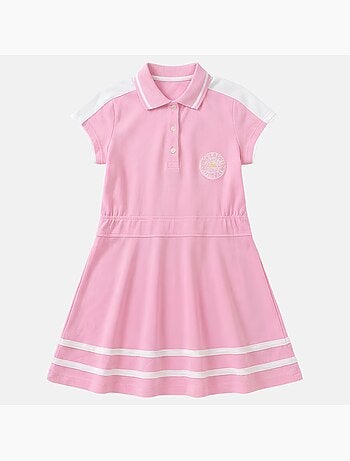 Lee Cooper - Robe fille style polo manches courtes