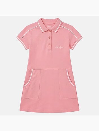 Lee Cooper - Robe fille style polo manches courtes