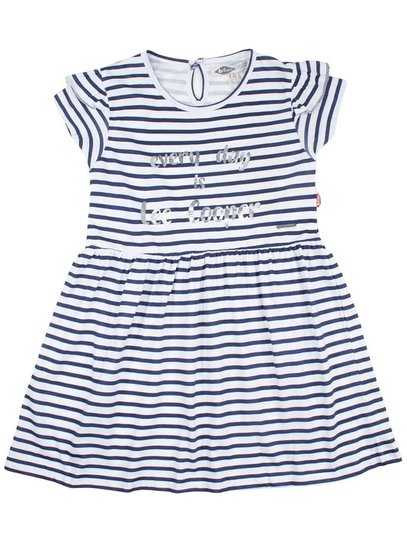 Lee Cooper - Robe imprimé Lee Cooper en coton Bleu marine - Kiabi