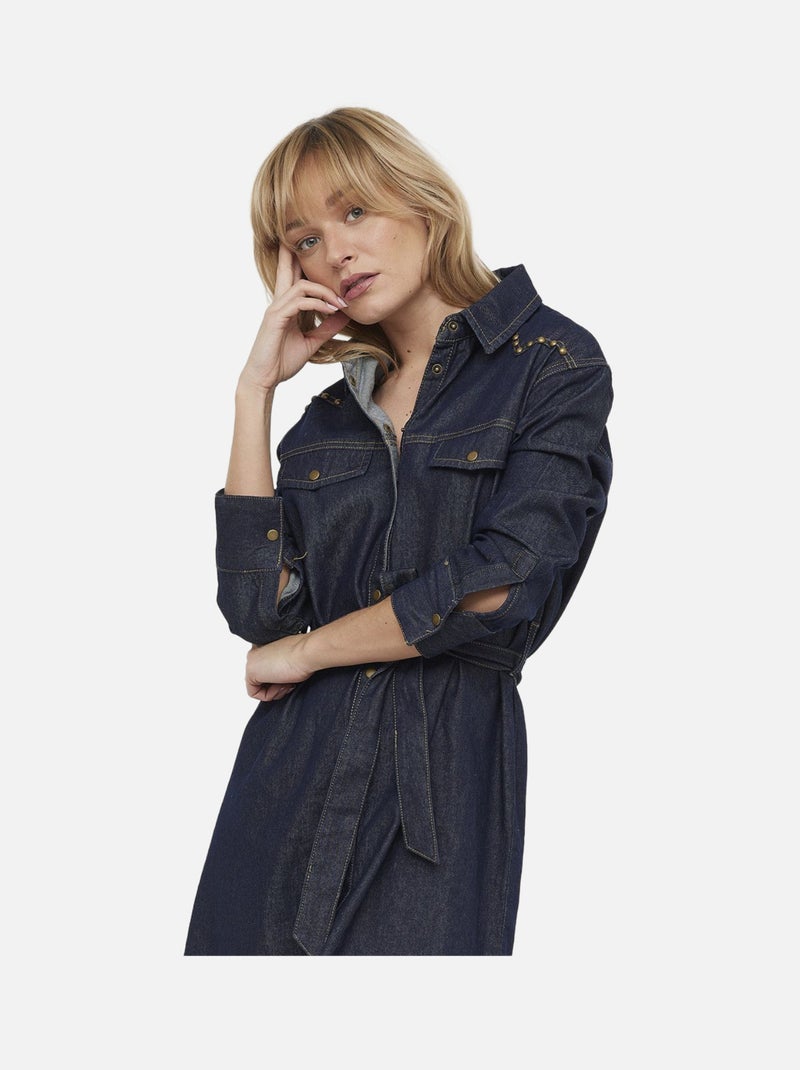 Lee Cooper - Robe LAMINA Rinsed Beige gris - Kiabi