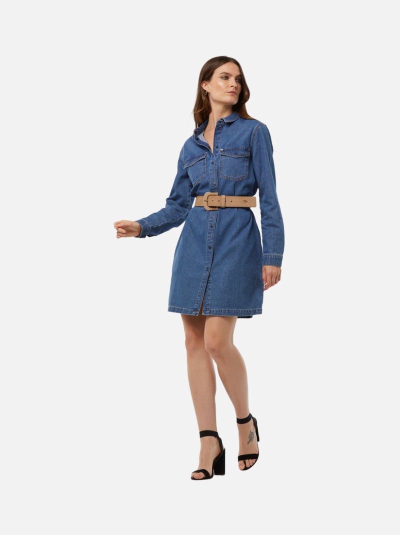 Lee Cooper - Robe LOUISON Double stone Gris - Kiabi