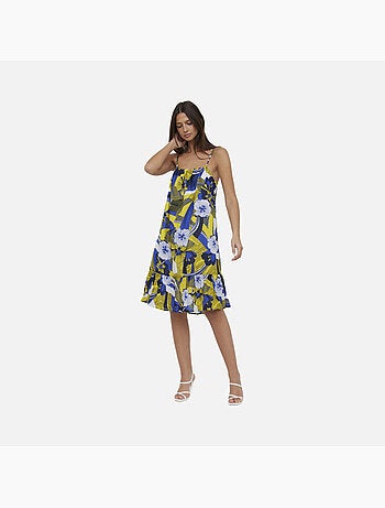 Lee Cooper - Robe LOUNA Jaune fluo