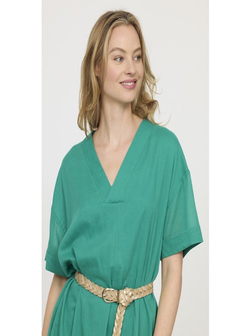 Lee Cooper - Robe manches courtes coton loose LAGE - Kiabi
