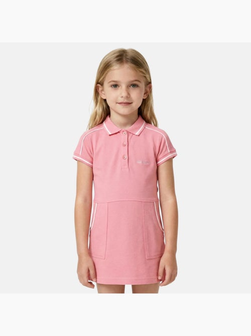 Lee cooper - robe polo boutonnée manches courtes, col polo - Kiabi