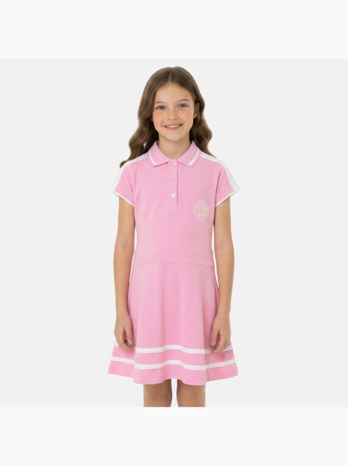 Lee cooper - robe polo manches courtes, patte boutonnée - Kiabi