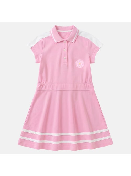 Lee cooper - robe polo manches courtes, patte boutonnée - Kiabi