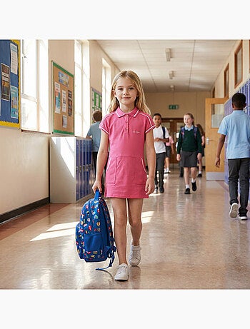 Lee Cooper - Robe polo ouverture boutonnée sur le devant