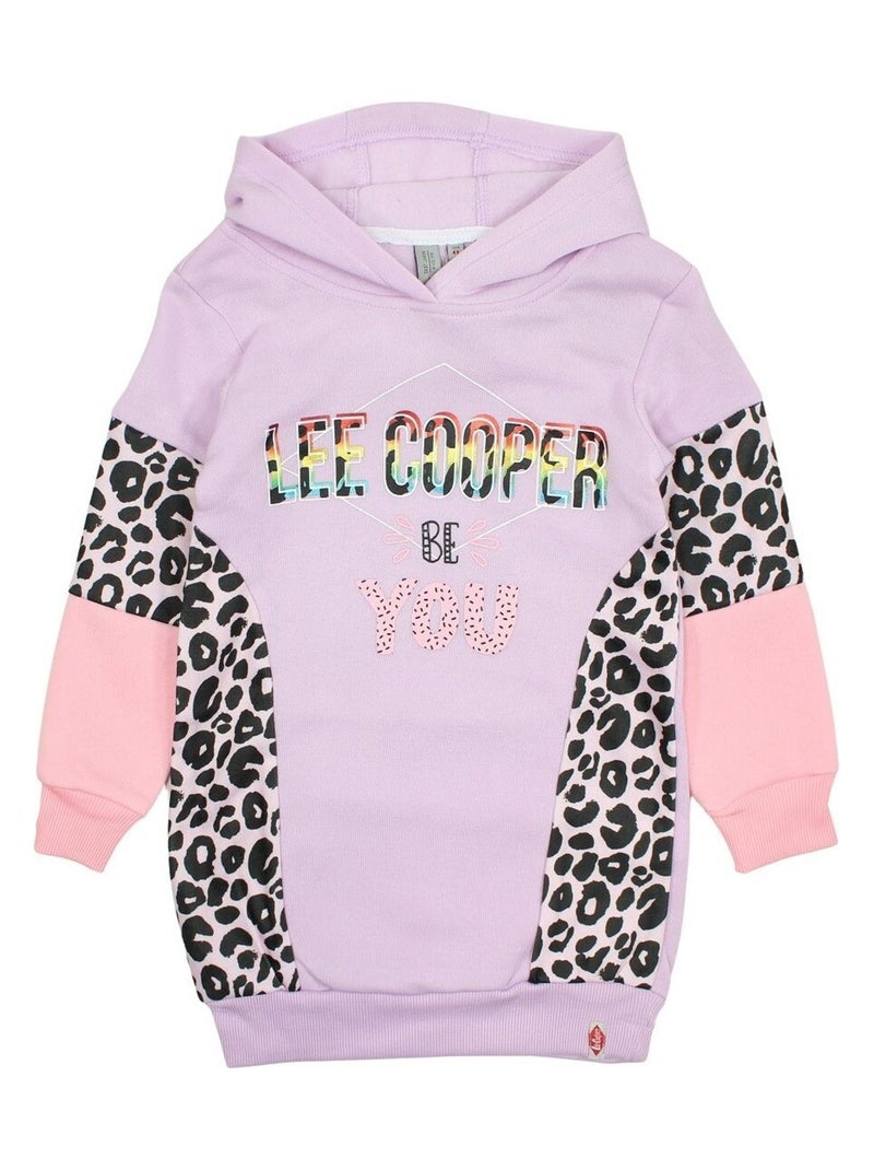Lee Cooper - Robe Pull imprimé Lee Cooper Mauve - Kiabi