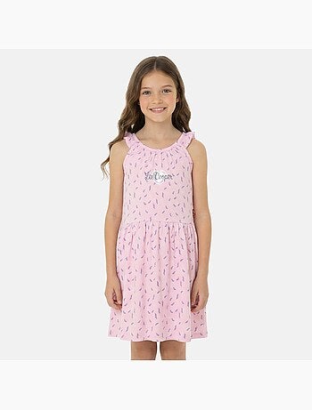 Lee cooper - robe sans manches imprimée, col rond