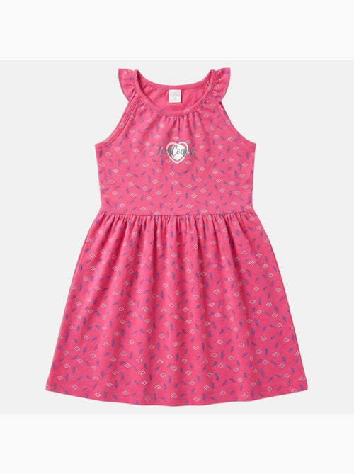 Lee cooper - robe sans manches imprimée, col rond - Kiabi