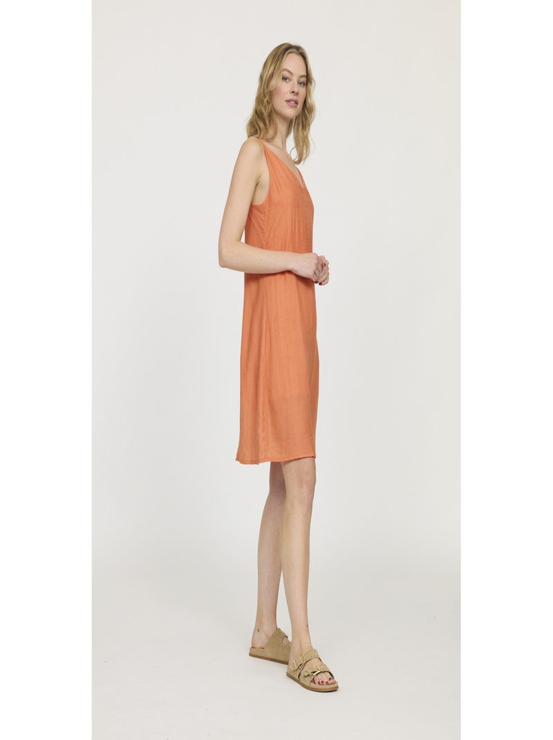 Lee Cooper - Robe sans manches rayon loose LETTA Orange - Kiabi