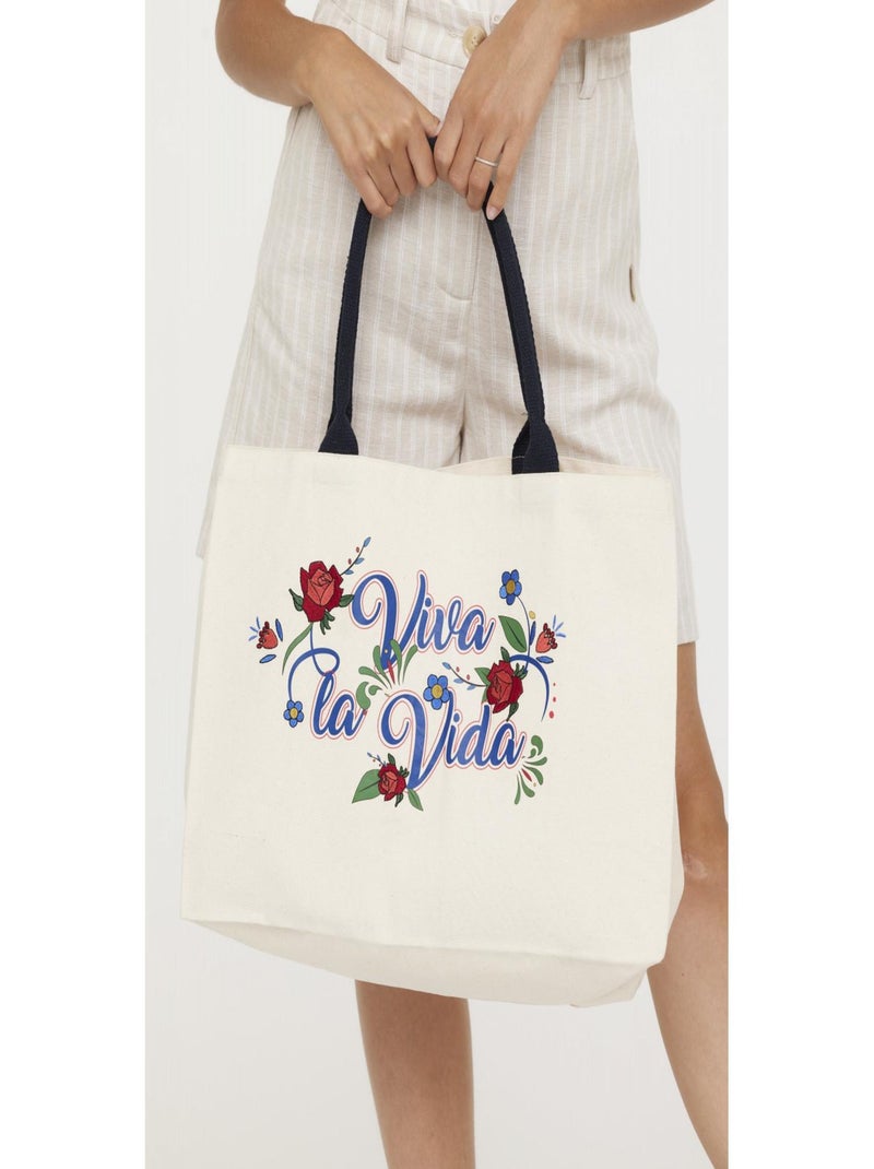 Lee Cooper - Sac coton  UVIDA Beige - Kiabi