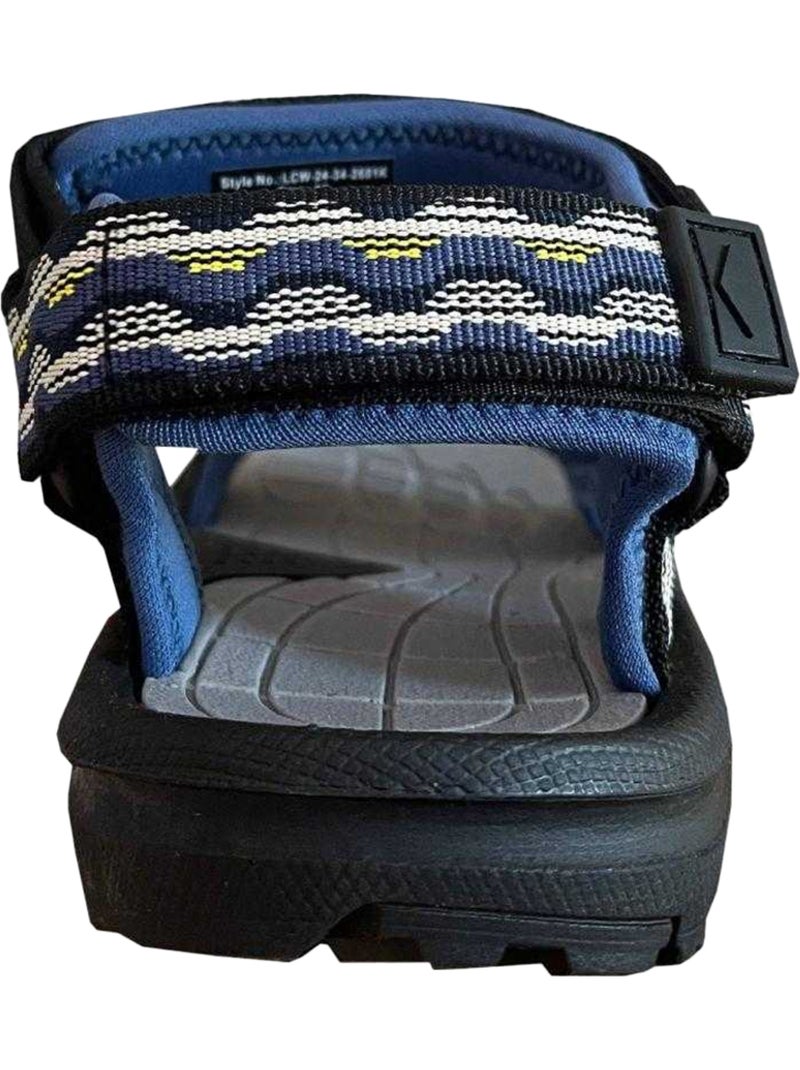 Lee Cooper - Sandales motif/style à motifs Bleu foncé - Kiabi