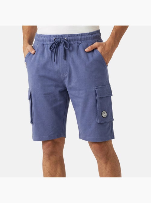 Lee Cooper - Short cargo homme bleu avec poches latérales - Kiabi