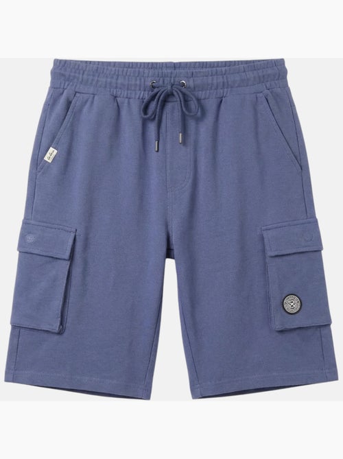 Lee Cooper - Short cargo homme bleu avec poches latérales - Kiabi