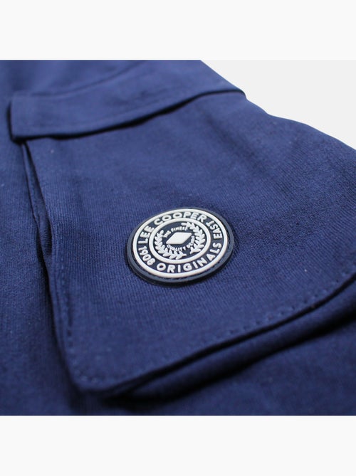 Lee Cooper - Short cargo homme marine avec poches latérales - Kiabi