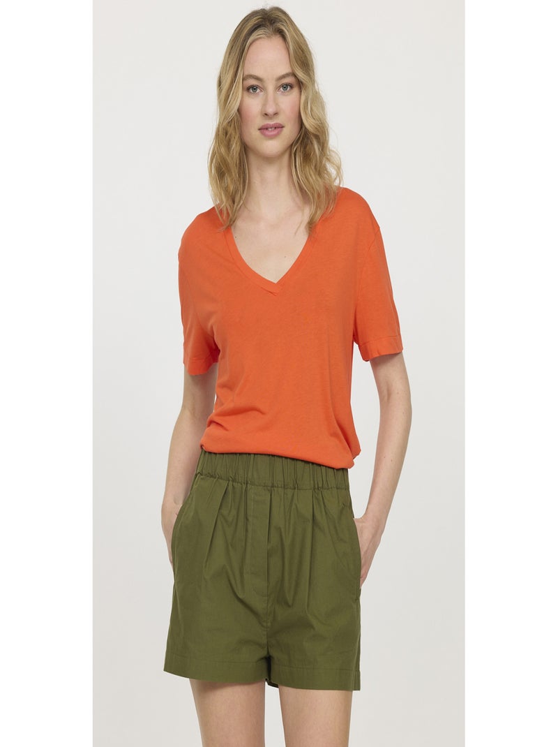 Lee Cooper - Short coton  NICE Vert olive - Kiabi