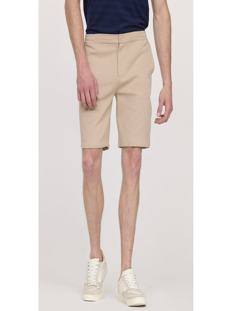 Lee Cooper - Short coton  NOE Beige - Kiabi