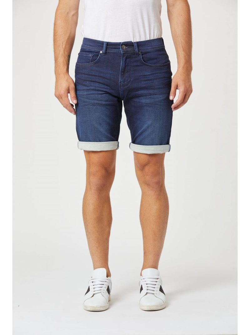 Lee Cooper - Short coton regular fit NANOT Bleu - Kiabi