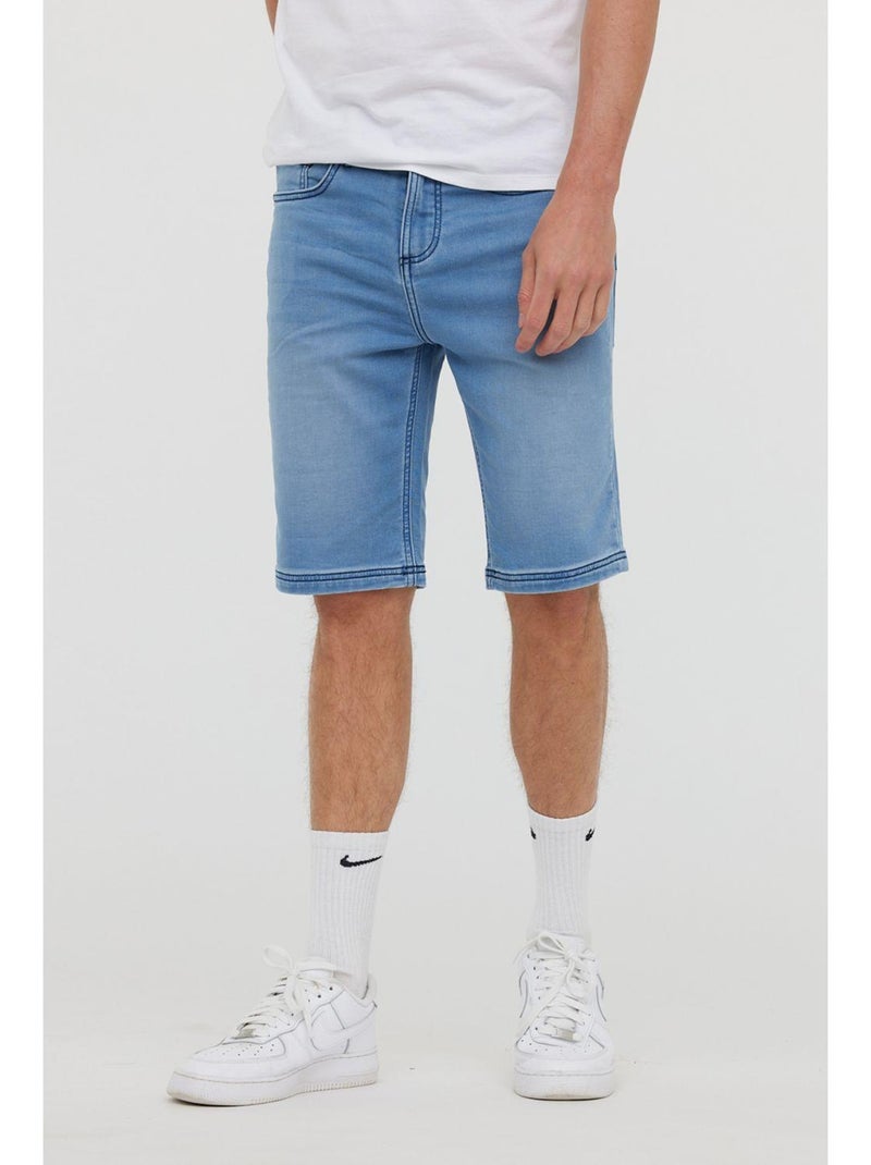 Lee Cooper - Short coton regular NANOT Bleu ciel - Kiabi