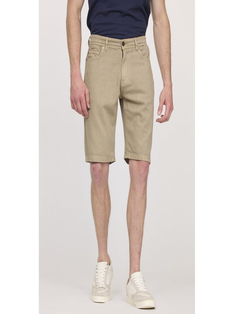 Lee Cooper - Short coton regular NARCO Vert olive - Kiabi