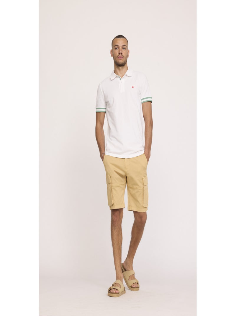 Lee Cooper - Short coton regular NOCK Beige sable - Kiabi