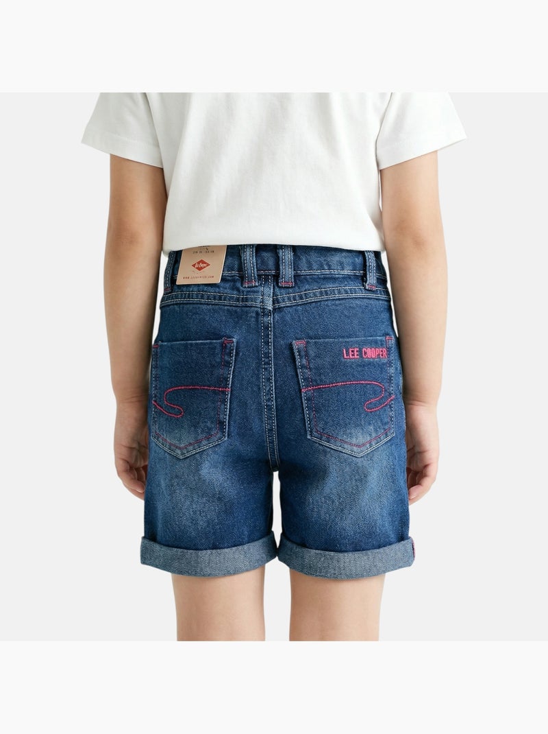 Lee Cooper - Short en jean fille Bleu marine - Kiabi
