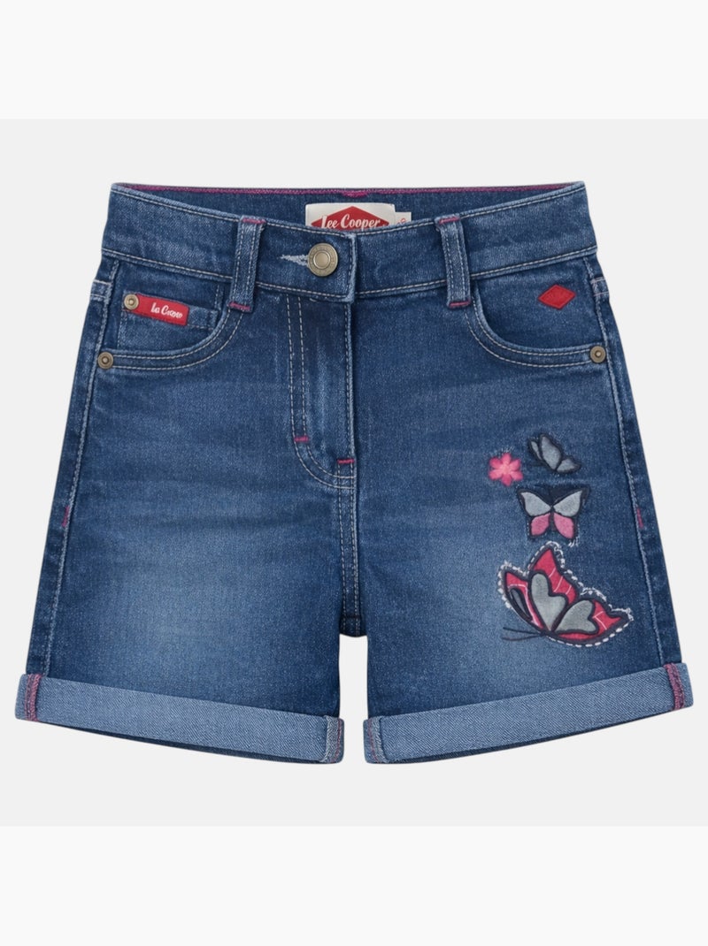 Lee Cooper - Short en jean fille Bleu marine - Kiabi