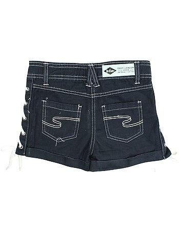 Lee Cooper - Short en jeans fille avec decor tressé