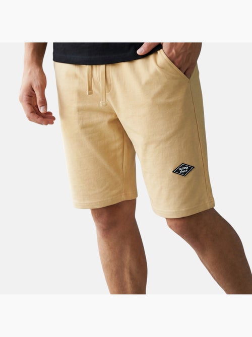 Lee Cooper - Short homme beige avec taille élastiquée - Kiabi