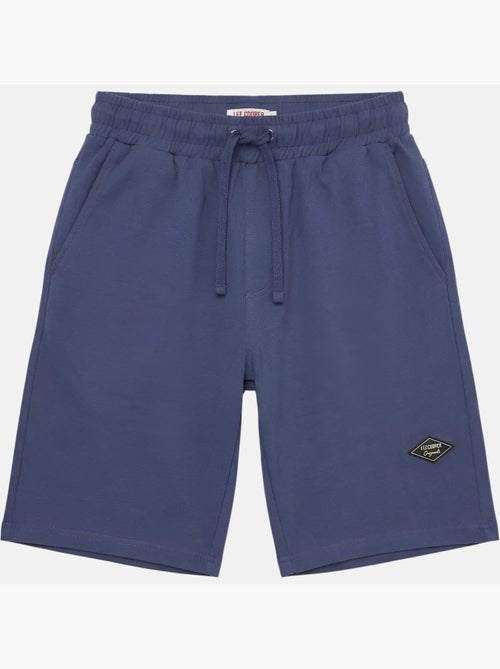 Lee Cooper - Short homme bleu avec taille élastiquée - Kiabi