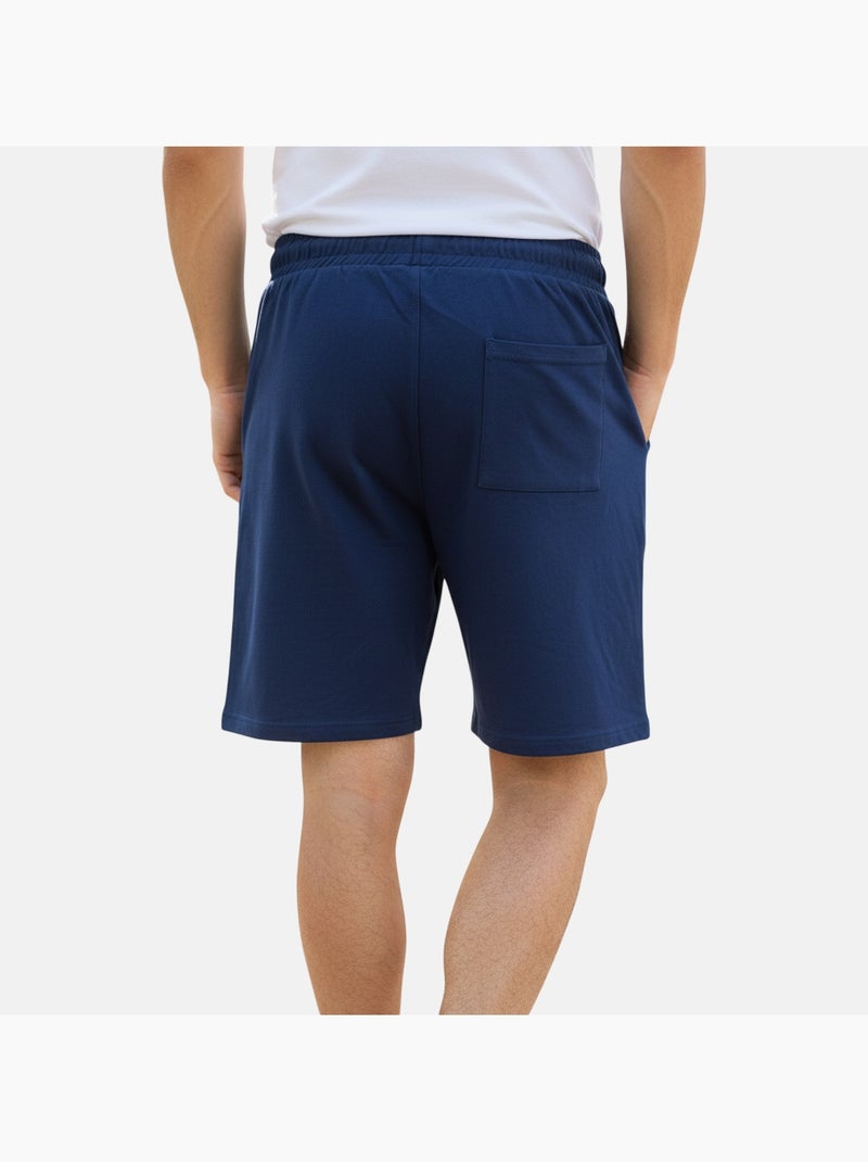 Lee Cooper - Short homme bleu marine avec taille élastiquée Bleu marine - Kiabi