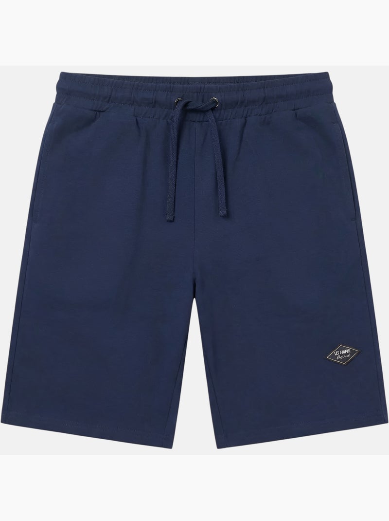 Lee Cooper - Short homme bleu marine avec taille élastiquée Bleu marine - Kiabi