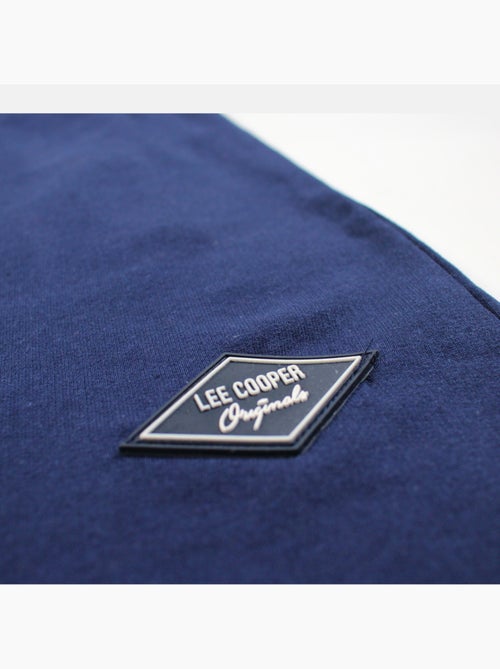 Lee Cooper - Short homme bleu marine avec taille élastiquée - Kiabi