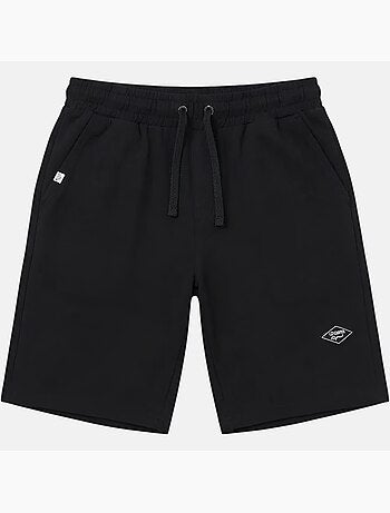 Lee Cooper - Short homme noir avec taille élastiquée