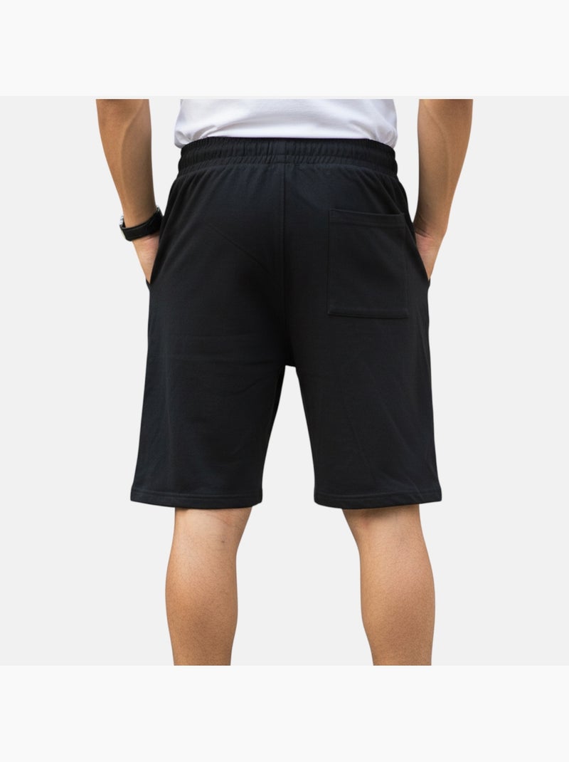 Lee Cooper - Short homme noir avec taille élastiquée Noir - Kiabi