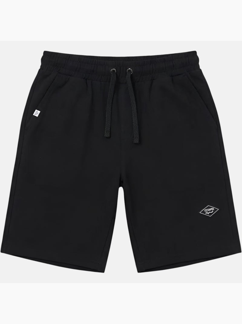 Lee Cooper - Short homme noir avec taille élastiquée Noir - Kiabi