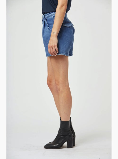 Lee Cooper - Short JAIKA Recycled Vintage Blue - Kiabi