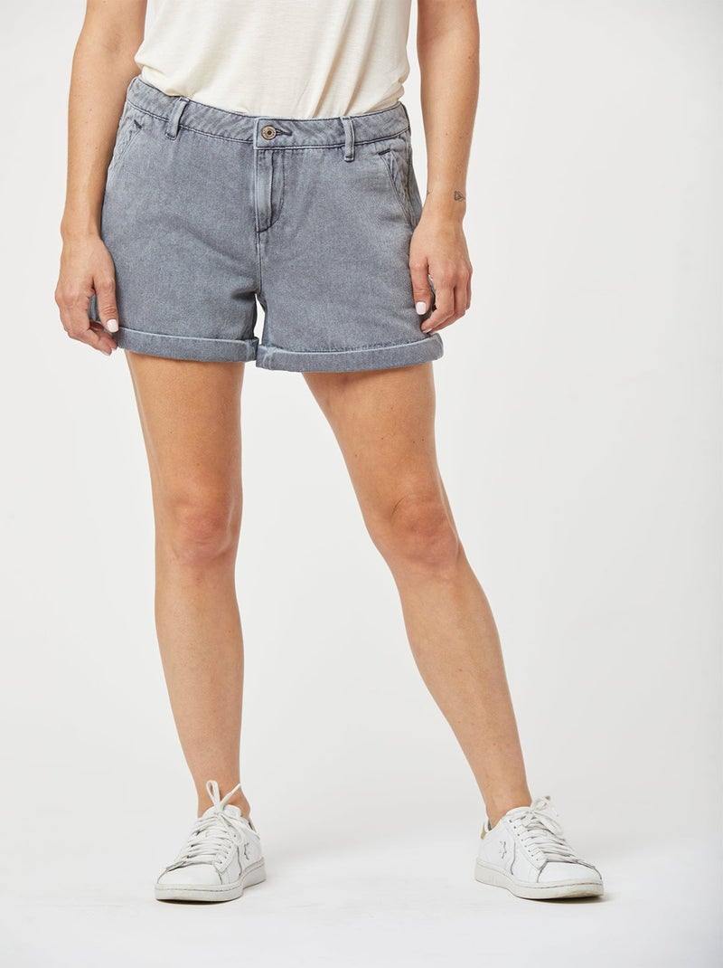 Lee Cooper - Short JILL Asphalte Noir - Kiabi