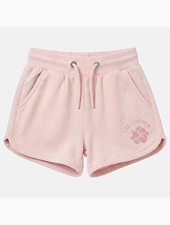 Lee cooper - short molletonné, taille élastique à cordon