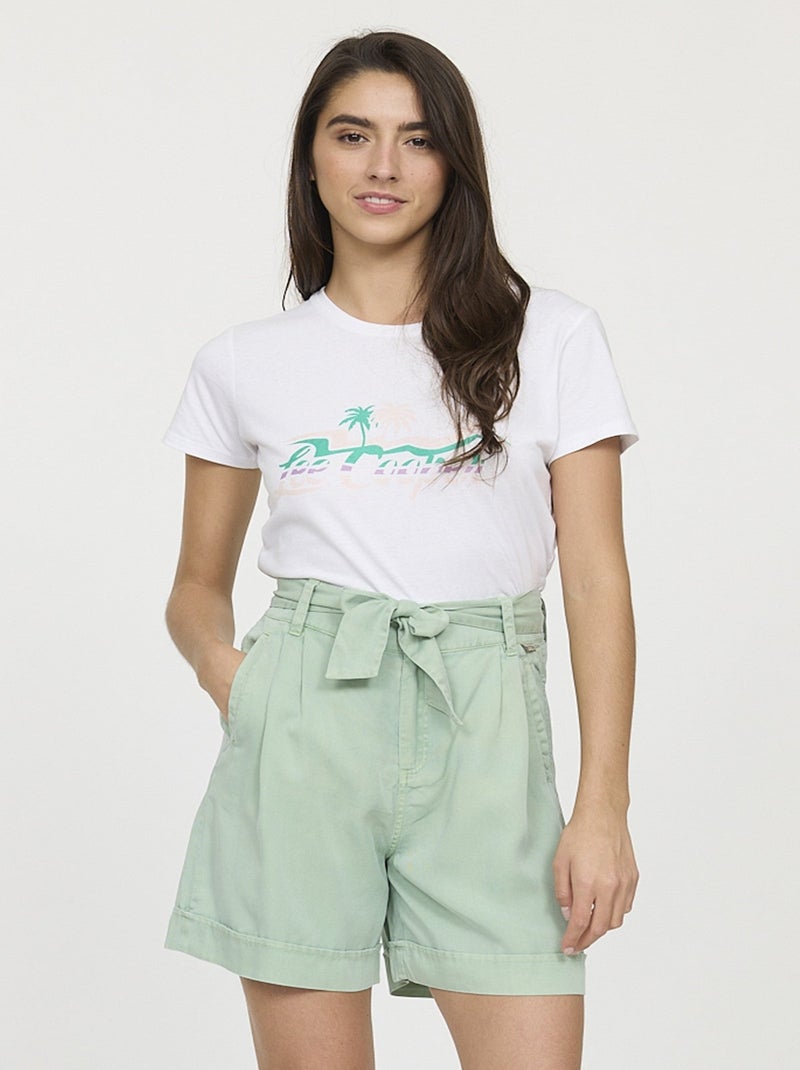 Lee Cooper - Short NADA Opaline Vert - Kiabi
