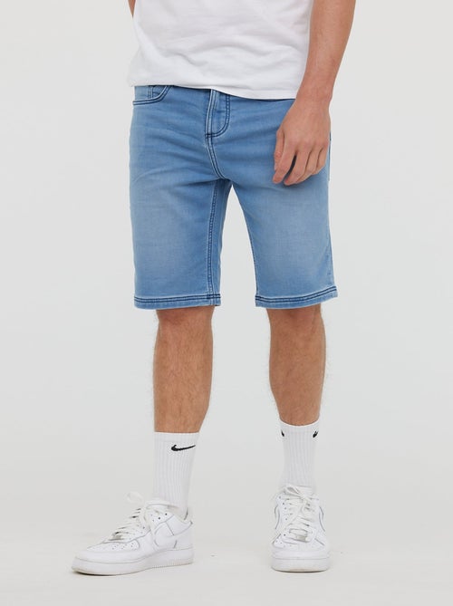 Lee Cooper - Short NANOT Light blue brushed - Kiabi